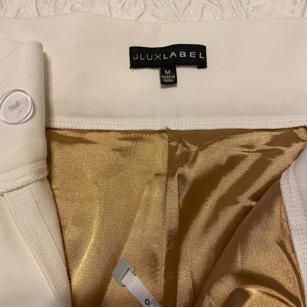 JLUXLABEL White Work Pants